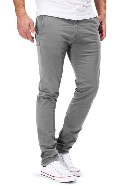 Chinohose Stretch Designer Hose 401 dunkelgrau 02